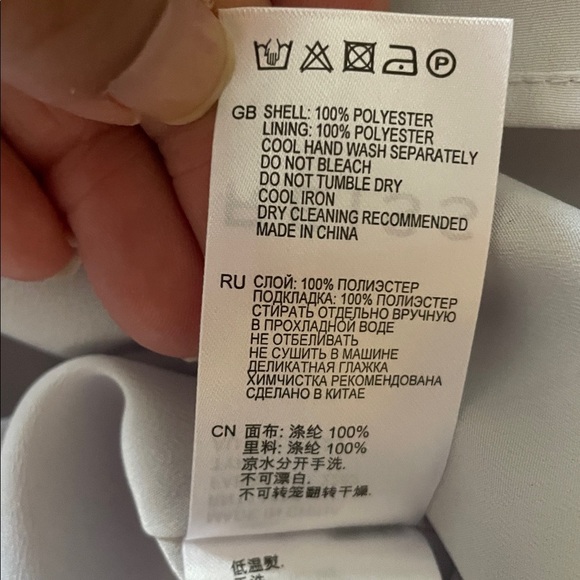 Reiss Tyra Ruffle-Detail Dress sz 10 - Picture 14 of 15